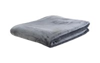 COCON Decke Fleece Chinchilla 150 x 200 cm, Grau