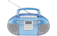 soundmaster Radio DAB+ Boombox SCD7800 Blau
