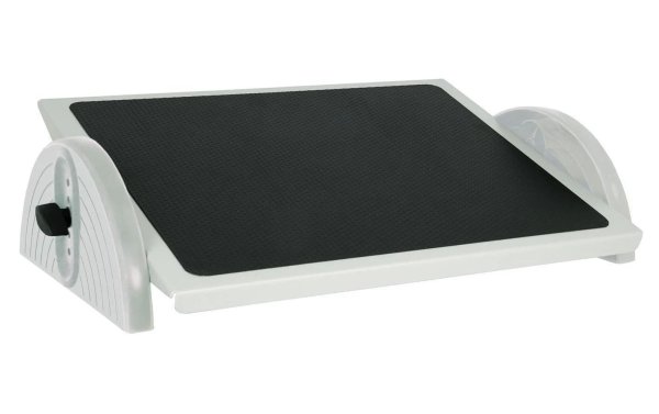 WEDO Fussstütze Relax Steel Black 5 Stufen, Silber