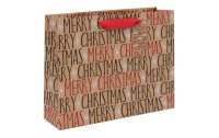 Cart Geschenktasche Merry Christmas 355 x 275 x 100 mm