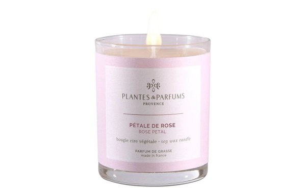 Plantes & Parfums Duftkerze Pétale de Rose 180 g