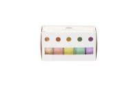 I AM CREATIVE Textilband Box 5 Bänder, Pastell, 1 cm...