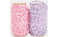 I AM CREATIVE Kordelband Bakers Twine 2 Stück, 2 mm x 10 m