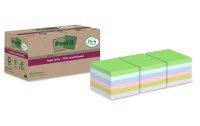 Post-it Notizzettel Super Sticky Recycling, Mehrfarbig,...