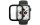 Panzerglass Displayschutz Full Body Apple Watch 4/5/6/SE (40 mm) Schwarz