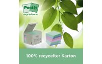 Post-it Notizzettel Super Sticky Recycling, Mehrfarbig,...