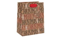 Cart Geschenktasche Merry Christmas 175 x 225 x 100 mm