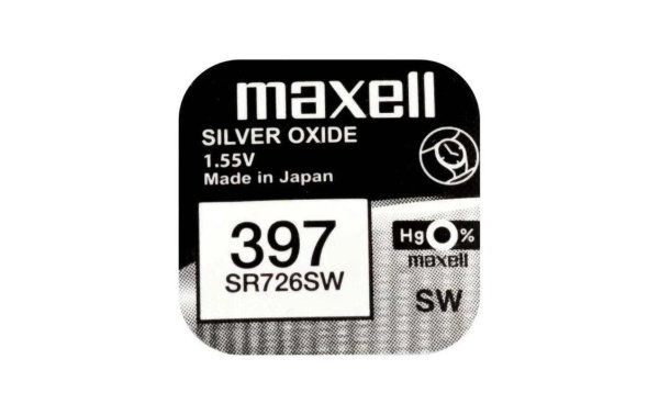 Maxell Europe LTD. Knopfzelle SR726SW 10 Stück