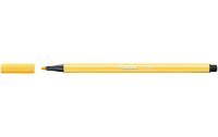 STABILO Pen 68 Gelb, 10 Stück