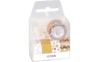 Heyda Washi Tape Set Sterne, Rosé/Gold