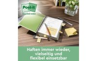 Post-it Notizzettel Super Sticky Recycling, Gelb, 12...