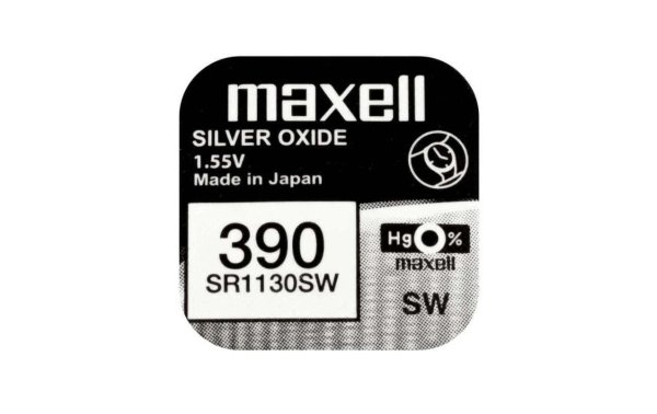 Maxell Europe LTD. Knopfzelle SR1130SW 10 Stück