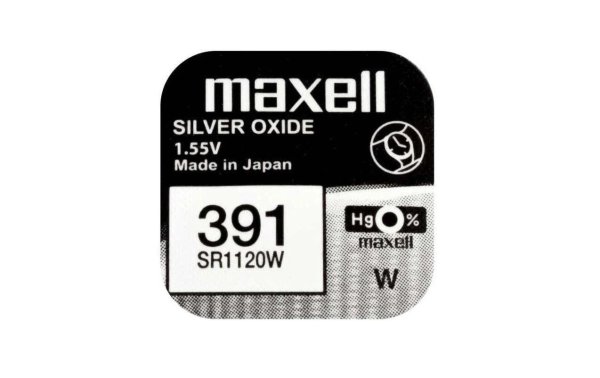 Maxell Europe LTD. Knopfzelle SR1120W 10 Stück