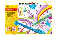 Eberhard Faber Filzstift Glitter 16 Stück, Mehrfarbig