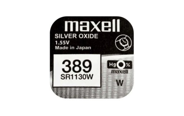 Maxell Europe LTD. Knopfzelle SR1130W 10 Stück