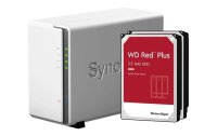 Synology NAS DiskStation DS220j 2-bay WD Red Plus 8 TB