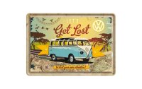 Nostalgic Art Postkarte VW Bulli 14 x 10 cm