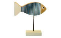 Dekomat AG Aufsteller Fisch mit Streifen 20 x 8.5 cm