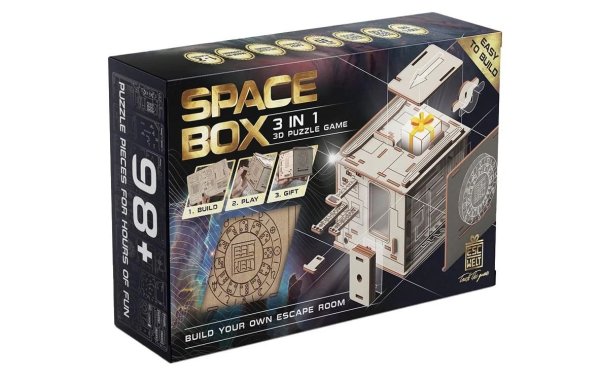 Escape Welt Rätselspiel Space Box