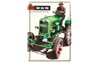 Nostalgic Art Postkarte MAN Traktor 14 x 10 cm
