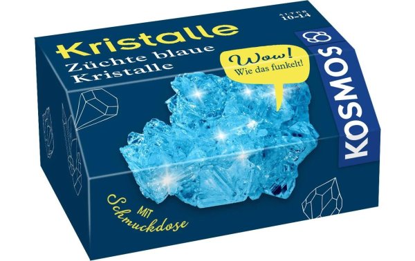 Kosmos Experimentierkasten Blaue Kristalle selbst züchten