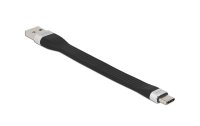 Delock USB 3.2 Gen 1 Flachbandkabel USB A - USB C 0.135 m