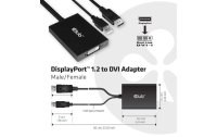 Club 3D Adapter DisplayPort - DVI-I Aktiv