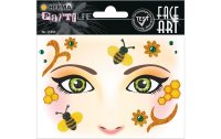 Herma Stickers Tattoos Face Art Honey Bee, 1 Stück
