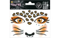 Herma Stickers Tattoos Face Art Leopard, 1 Stück