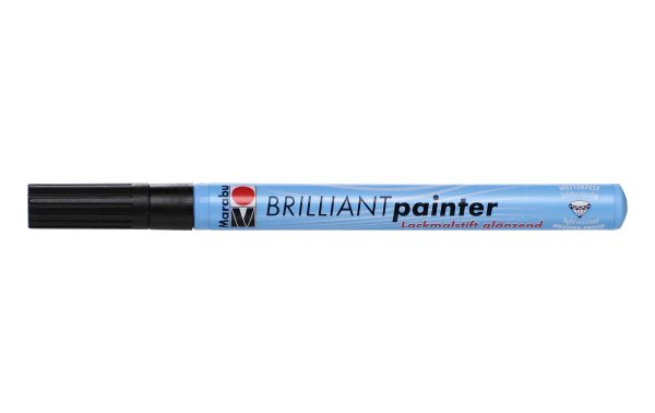 Marabu Permanent-Marker BRILLIANT painter Schwarz