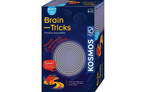 Kosmos Experimentierkasten Fun Science Brain Tricks