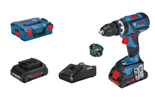 Bosch Professional Akku-Schlagbohrschrauber GSB 18V-60 C Set