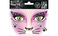 Herma Stickers Tattoos Face Art Cat, 1 Stück
