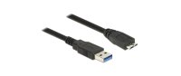 Delock USB 3.0-Kabel  USB A - Micro-USB B 5 m