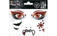 Herma Stickers Tattoos Face Art Vampir, 1 Stück