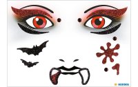 Herma Stickers Tattoos Face Art Vampir, 1 Stück