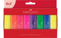 Faber-Castell Textmarker 1546 superfluorescent, 8 Stück