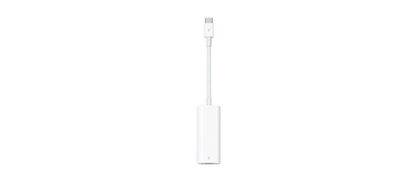 Apple Anschlusskabel Thunderbolt 0.15 m, 20 Gbit/s, Weiss