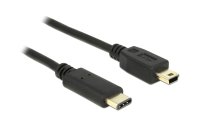 Delock USB 2.0-Kabel  USB C - Mini-USB B 0.5 m