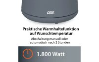ADE Wasserkocher KG 2100-3 1.5 l, Grau