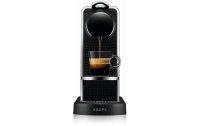 Krups Kaffeemaschine Nespresso CitiZ Platinum Edelstahl/Schwarz