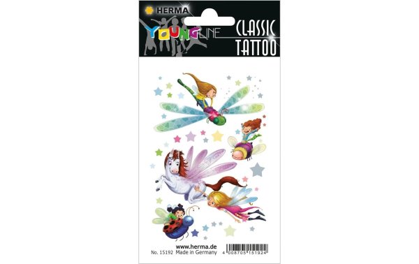 Herma Stickers Tattoos Classic Feentanz, 1 Stück