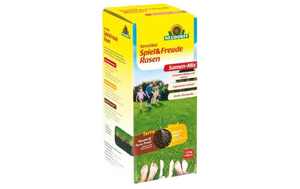 Neudorff Rasensamen TerraVital Spiel & Freude, 1.5 kg