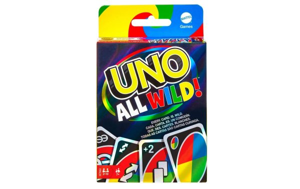 Mattel Spiele Kartenspiel UNO All Wild