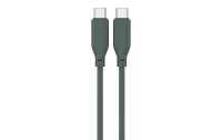 4smarts USB 2.0-Kabel Silikon High Flex USB C - USB C 1.5 m Petrol
