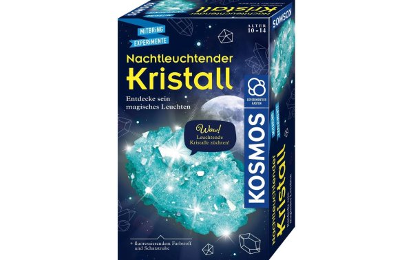 Kosmos Experimentierkasten Nachtleuchtender Kristall -DE-