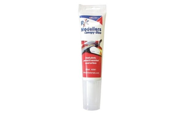 Deluxe Materials Modellbauklebstoff R/C Modellers Glue 80 ml, Transparent