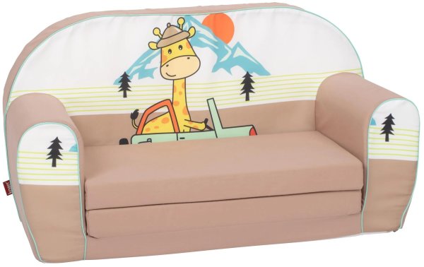 Knorrtoys Kindersofa Giraffe on tour