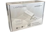 LC-Power USB-Wandladegerät LC-CH-GAN-65
