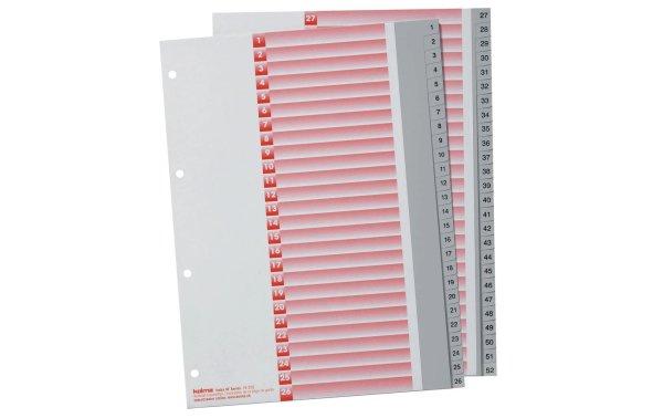 Kolma Register A4 KolmaFlex 1-52